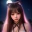 zngirls用户夜猫子Mia头像，女性用户暖色调柔和风格